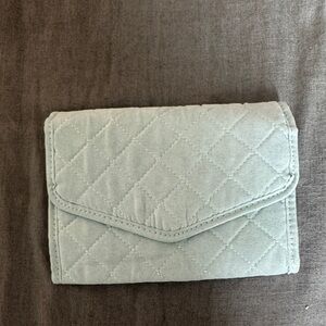 Quilted Light sage Women's Wallet
